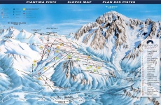 Ski mapa - Courmayer